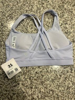 Lululemon - Energy Bra- Lavender Light Strappy Sports Bra -$58.00 Retail